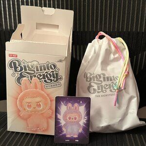 LUCK Pop Mart Labubu Big Into Energy The Monsters Vinyl Face